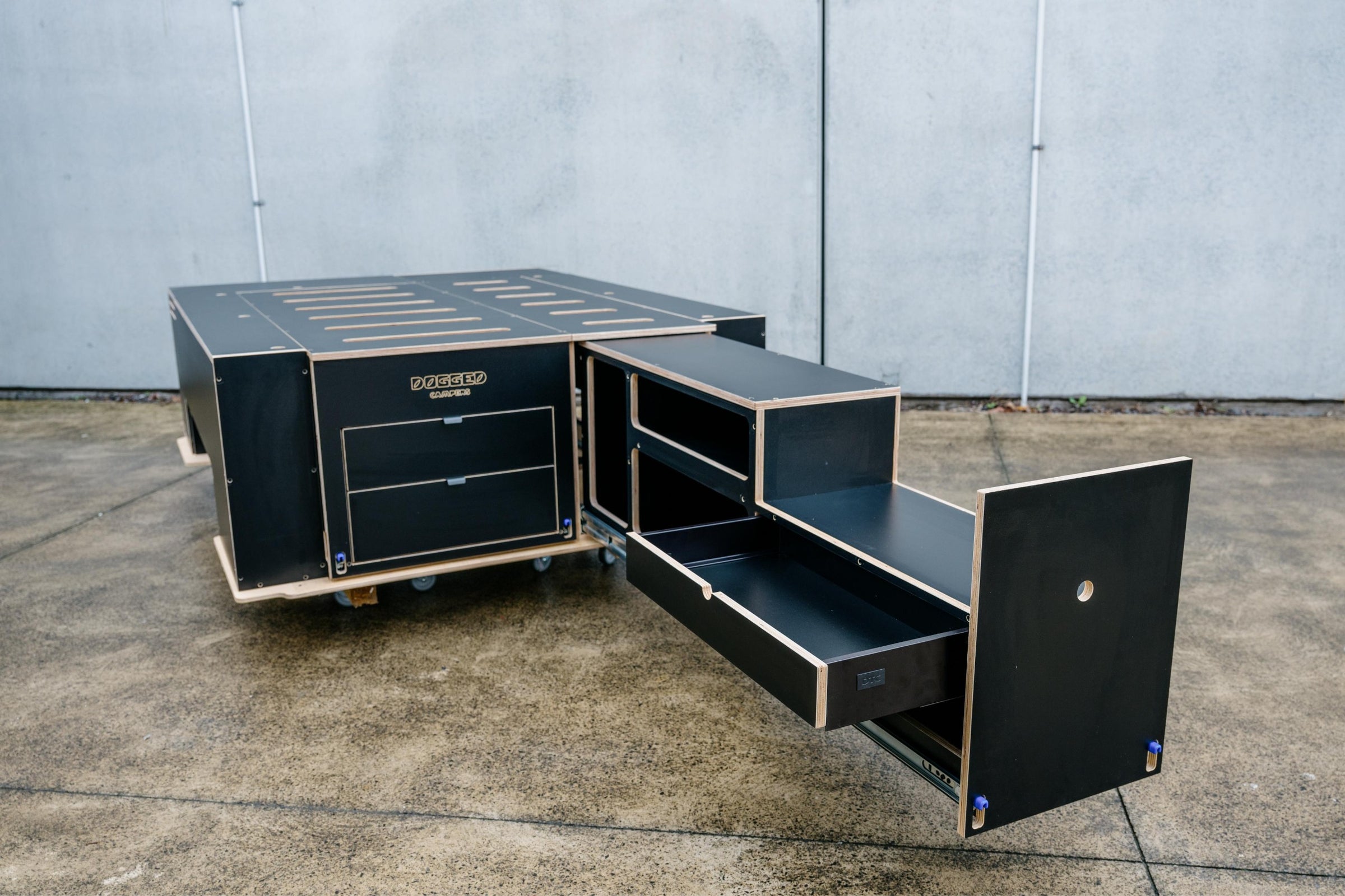 Troopy Drawer Cradle Troopy Fitout Kit | Large Bed & Drawers for Troopy Setup ...