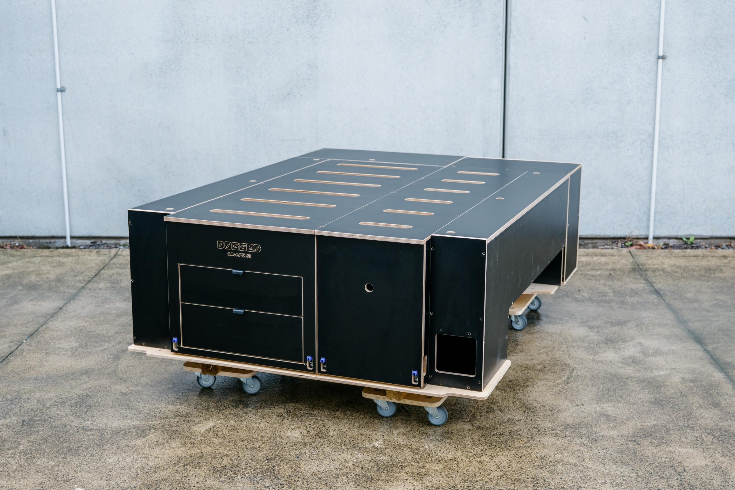 Troopy Drawer Cradle Troopy Fitout Kit | Large Bed & Drawers for Troopy Setup ...