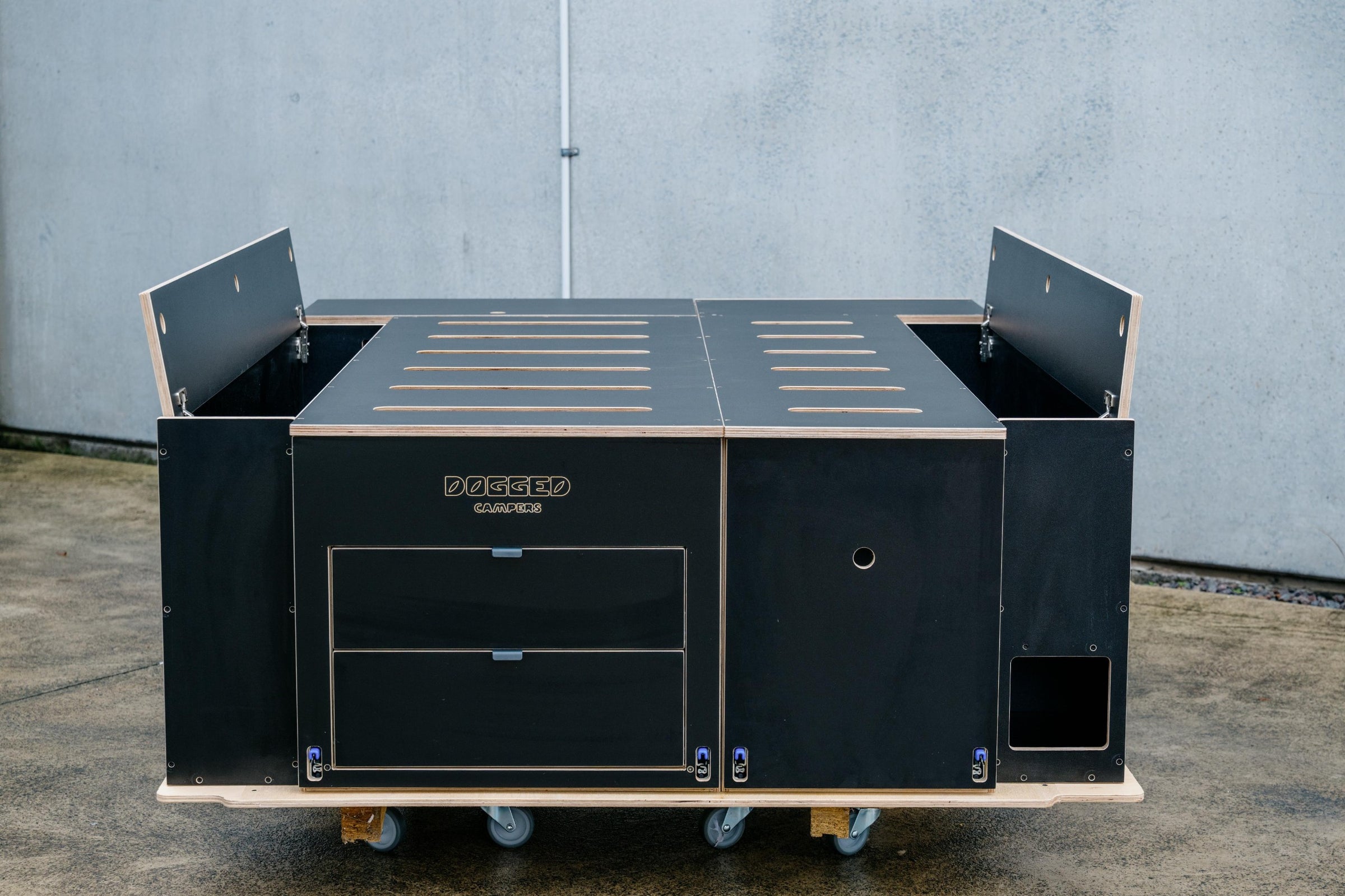 Troopy Drawer Cradle Troopy Fitout Kit | Large Bed & Drawers for Troopy Setup ...