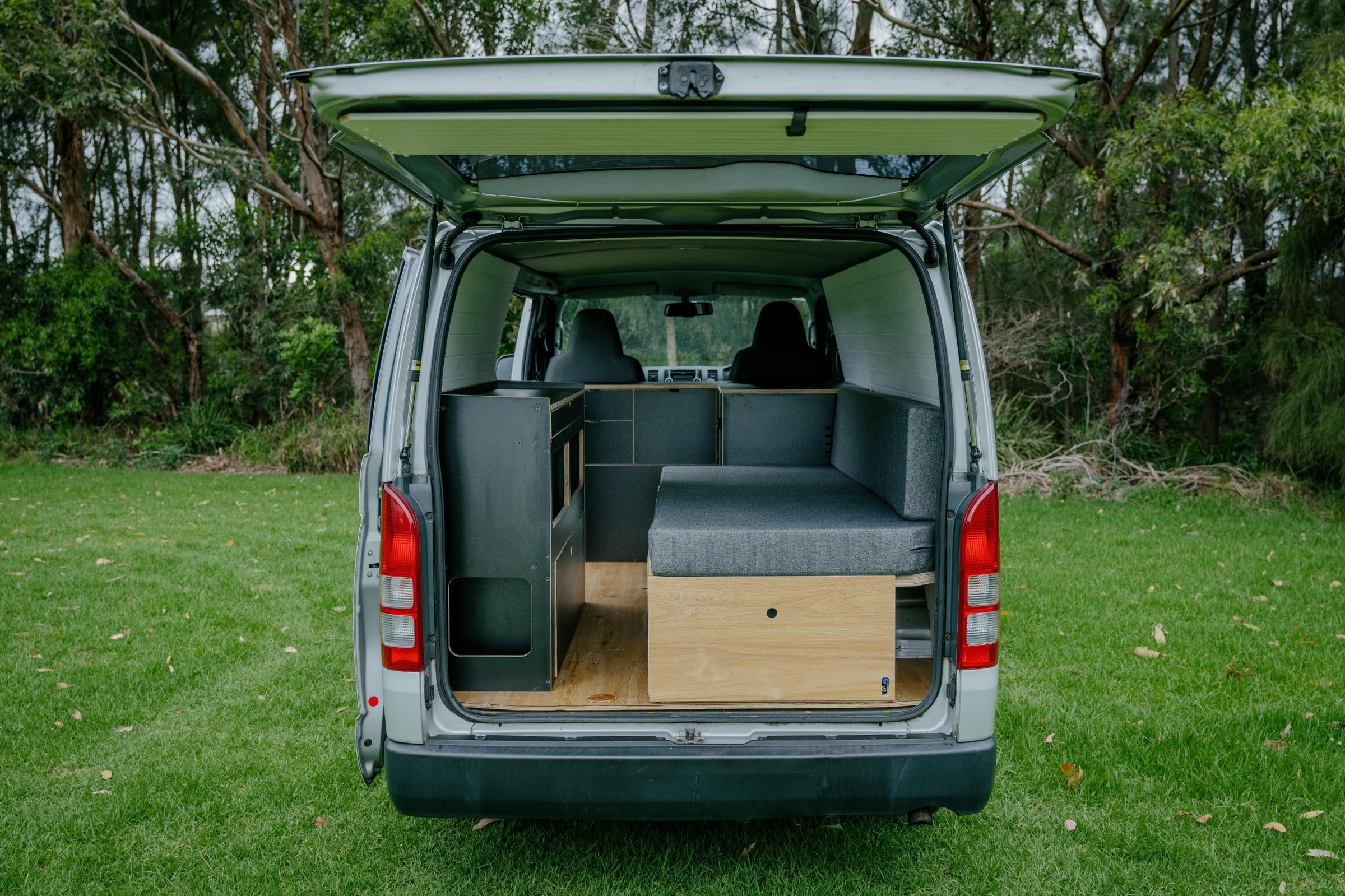 Camper Bed Module With Slide-Out Drawer | Cape to Cape Camper Kit ...